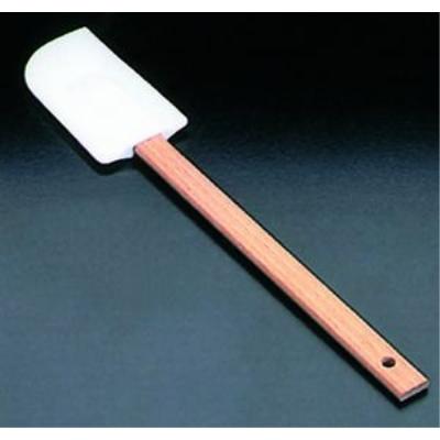 METALTEX  252510-Spatule en Caoutchouc avec Manche en Bois
