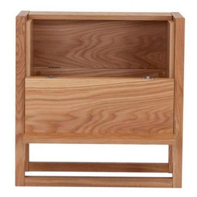 Mini bar 59x30x60 cm d&eacute;cor ch&ecirc;ne- KEILA