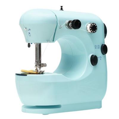GENERIQUE Mini Machine A Coudre Electrique Multifonctionnelle-Bleu 