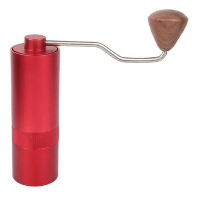 GENERIQUE Mini Moulin &agrave; Caf&eacute; Manuel en Acier Inoxydable Accessoire de Cuisine 30g - Rouge 
