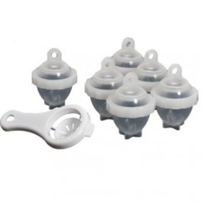 VENTEO Moule &agrave; &oelig;uf dur Eggie - lot de 6