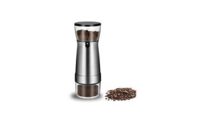 GENERIQUE Moulin &agrave; caf&eacute; &eacute;lectrique argent avec chargeur usb,pour appareil professionnel &agrave; usage domestique et au bureau, outils de cuisine 