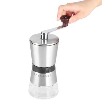 GENERIQUE Moulin &agrave; caf&eacute; manuel d'acier inoxydable de m&eacute;nage 