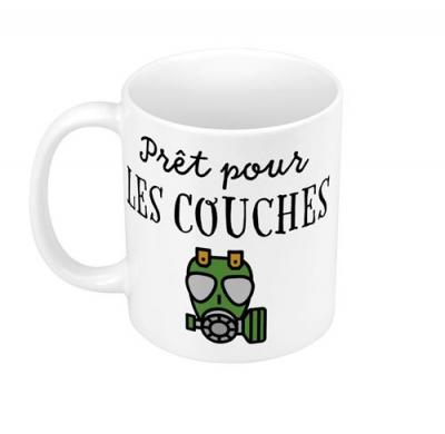  Fabulous Mug c&eacute;ramique Pr&ecirc;t pour les Couches 