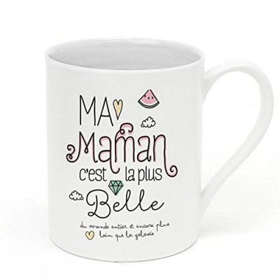 LABEL TOUR Mug Ma Maman C'est La Plus Belle - Cr&eacute;a Bisontine