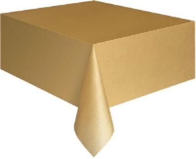Unique Party 5084 - Nappe en Plastique Or 2,74 m x 1,37 m