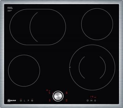 NEFF  T16BT76N0 plaque Noir Int&eacute;gr&eacute; (placement) C&eacute;ramique 4 zone(s)