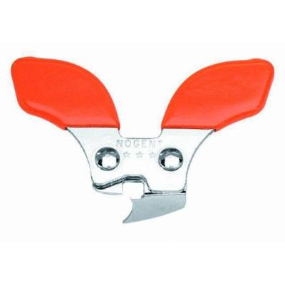 NOGENT Ouvre-bo&icirc;tes Mini Kim &agrave; couteau orange sp&eacute;cial gaucher 