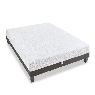  Ensemble matelas et sommier Eupraxie - Blanc - 140 x 200 cm