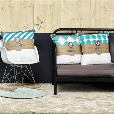  Oreiller Sur Mesure Microfibre PETIT MEUNIER PETIT MEUNIER 60 x 60 cm