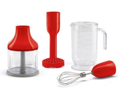 SMEG  - pack accessoires pour mixeur plongeant rouge - hbac01rd