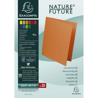 EXACOMPTA  Paquet de 30 sous-chemises ROCK''S 80 - 22x31cm - Rose