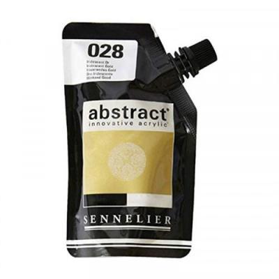  Peinture acrylique en sachet - Iridescent or - 500ml - Sennelier 