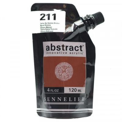  Raphael Peinture Acrylique Abstract - Sienne Br&ucirc;l&eacute;e - 120 Ml