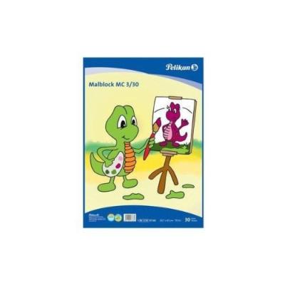 PELIKAN  Bloc &agrave; dessin MC 3/30, A3, 70 g/m2, 30 feuilles - Lot de 5