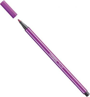  STABILO Lot de 3 Feutres de Dessin PEN 68 Pointe Moyenne 1 mm Lilas