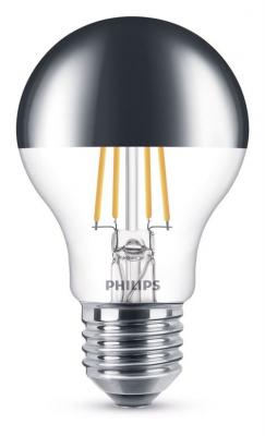 PHILIPS Ampoule LED 8W (700lm) Calotte Argent&eacute;e Dimmable E27 - 