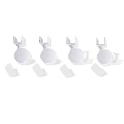 PINOLINO  - 4 roues blanches dont 2 avec freins