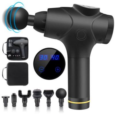  Pistolet de massage &eacute;lectrique smrathome 2600mA noir 