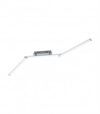 EGLO Plafonnier LASANA 2 3 ampoules chrome