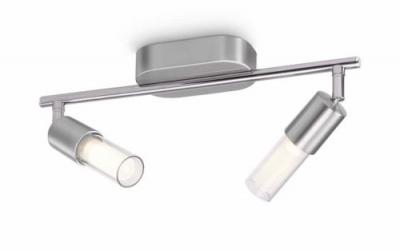 PHILIPS Plafonnier LED 2 t&ecirc;tes Ledino 