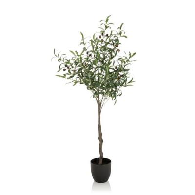 Plante artificielle / Arbre artificiel OLIVE Plastique vert 120 cm