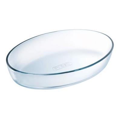 PYREX  plat a four ovale classic glassware 25x17 cm transparent