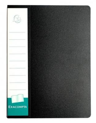 EXACOMPTA Porte Vues  polypropyl&egrave;ne 8/10e 120 Vues Noir