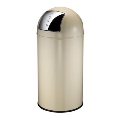 EKO Poubelle Push Can 40l Cr&egrave;me