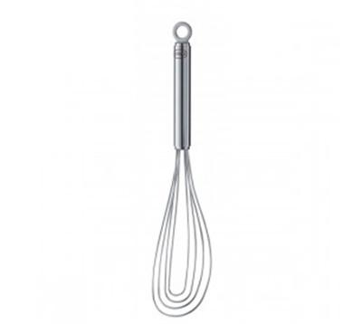 RA SLE R&ouml;sle Fouet Plat, Batteur Plat, Fouet de Cuisine, Acier Inox, 27cm, 95652