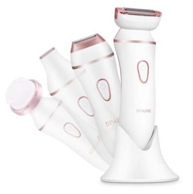  Rasoir &eacute;lectrique Ecelen sourcils fins Instrument de lavage sans bo&icirc;te IPX7 imperm&eacute;able &agrave; l'eau multi-parties garniture lisse et indolore dame 