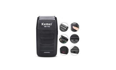 KEMEI Rasoir multifonction alternatif &agrave; double lame de rasoir &eacute;lectrique sans fil rechargeable 