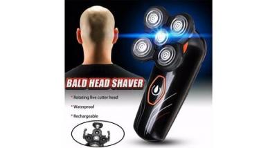 GENERIQUE Rasoir tondeuse &agrave; cheveux rechargeable 5 t&ecirc;tes de cr&acirc;ne pour hommes @he115 