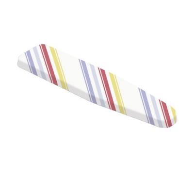 RAYEN  6324 Housse pour jeannette Motif Rayures bleues