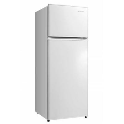 GEDTECH R&eacute;frig&eacute;rateur double porte  GE127DP 204L froid statique Blanc