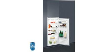 WHIRLPOOL R&eacute;frig&eacute;rateur frigo int&eacute;grable simple porte 209l froid brass&eacute; 6eme sens