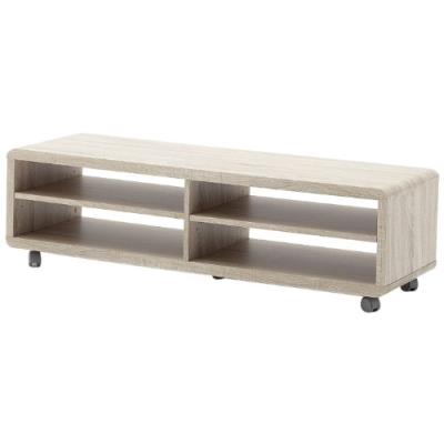 ROBAS LUND  Lowboard Meuble TV Imitation Ch&ecirc;ne Sonoma