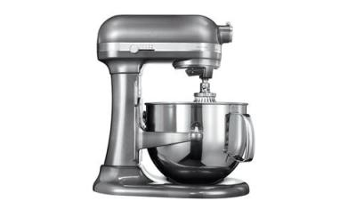 KITCHENAID robot multifonction de 6,9L 500W gris &eacute;tain argent 5KSM7580XEMS 