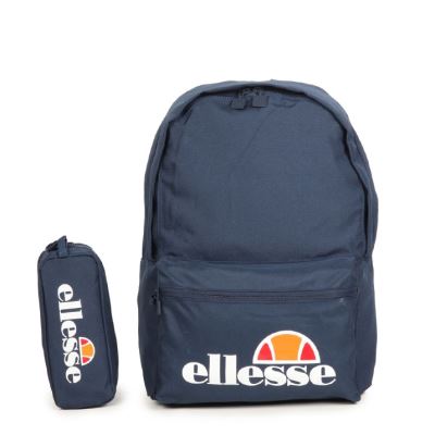 ELLESSE Sac &agrave; dos et trousse Rolby Backpack & Pencil Case 14 litres Navy