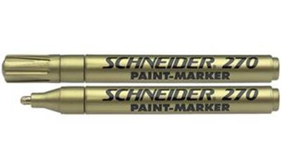 SCHNEIDER  - Marqueur peinture 270, argent,largeur du trait: 1-3 mm (127054) 