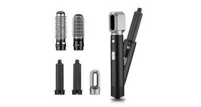 YOKULI S&egrave;che-cheveux soufflant &eacute;lectrique, fer &agrave; friser, brosse rotative, outils de coiffure professionnel 5 en 1 avec air chaud 