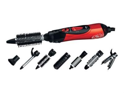 SENCOR SHS 7551RD - S&egrave;che-cheveux/fer &agrave; coiffer - rouge/noir 