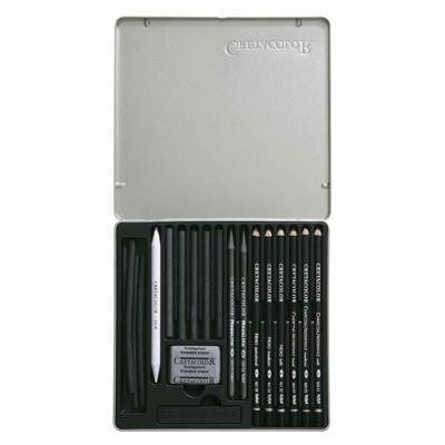  Raphael Set pour Esquisse Cretacolor 20 pi&egrave;ces - Black Box