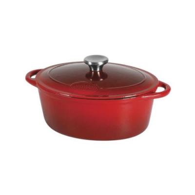 SITRAM  SITRASLOW Cocotte ovale en fonte &eacute;maill&eacute;e - 4L - &Oslash;27 cm