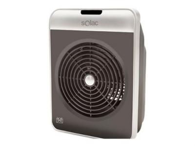 SOLAC  TV8425 Vulcano Black - Chauffage soufflant - mobile 