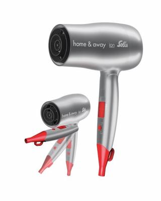 SOLIS  Home & Away Type 3791 - S&egrave;che-cheveux - rouge/gris argent