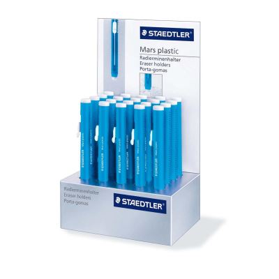 STAEDTLER  stylo-gomme Mars Plastic, pr&eacute;sentoir carton de 20