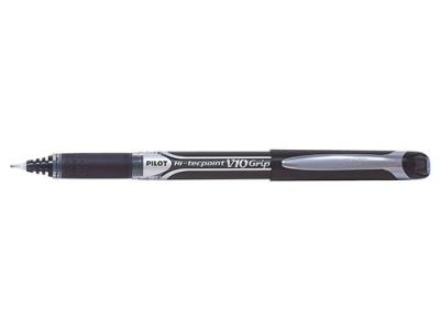 PILOT Stylo Roller Encre liquide  HiTecpoint V10 Noir pointe large