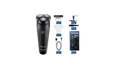 YOKULI Tondeuse &agrave; rasoir &eacute;lectrique professionnel noir lavable rechargeable pour hommes 