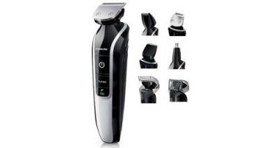 GENERIQUE Tondeuse &eacute;lectrique pour hommes, kit de toilettage et de toilettage lavable, coupe-cheveux et barbe, coupe-cheveux du corps 